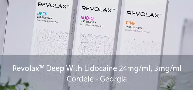 Revolax™ Deep With Lidocaine 24mg/ml, 3mg/ml Cordele - Georgia
