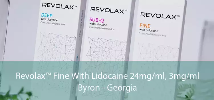 Revolax™ Fine With Lidocaine 24mg/ml, 3mg/ml Byron - Georgia