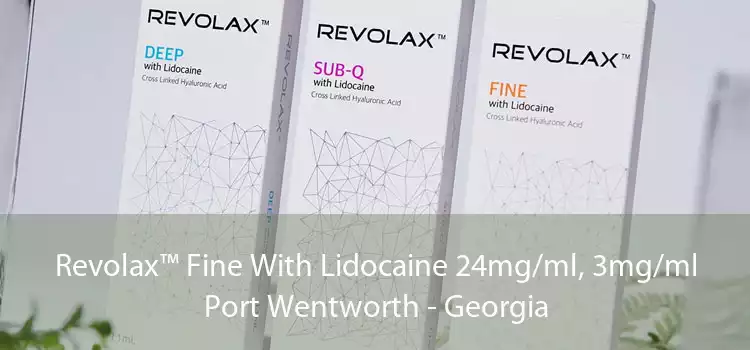 Revolax™ Fine With Lidocaine 24mg/ml, 3mg/ml Port Wentworth - Georgia