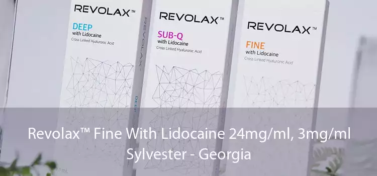 Revolax™ Fine With Lidocaine 24mg/ml, 3mg/ml Sylvester - Georgia