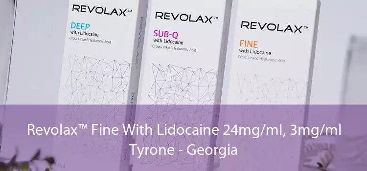 Revolax™ Fine With Lidocaine 24mg/ml, 3mg/ml Tyrone - Georgia