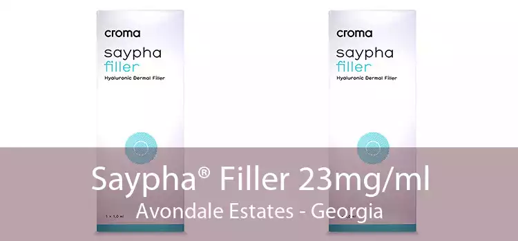 Saypha® Filler 23mg/ml Avondale Estates - Georgia