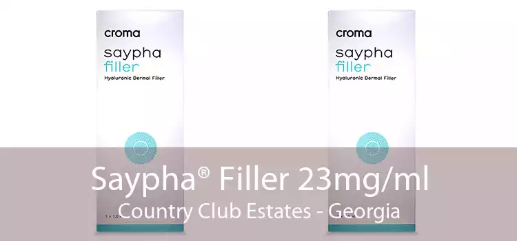 Saypha® Filler 23mg/ml Country Club Estates - Georgia