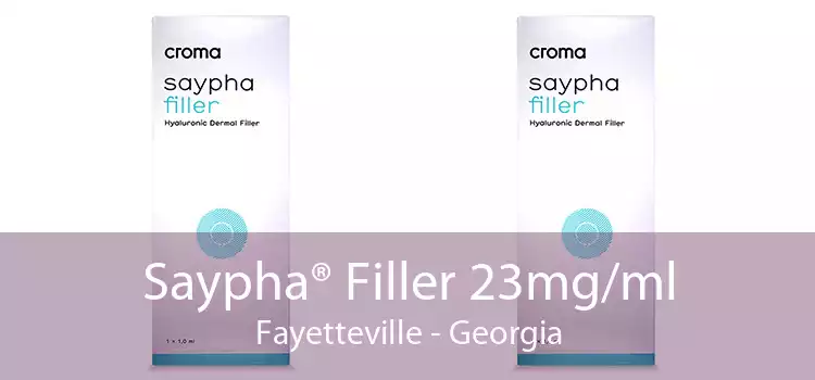 Saypha® Filler 23mg/ml Fayetteville - Georgia