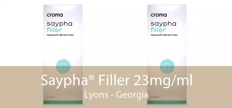 Saypha® Filler 23mg/ml Lyons - Georgia
