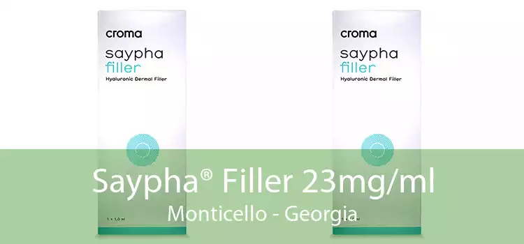 Saypha® Filler 23mg/ml Monticello - Georgia