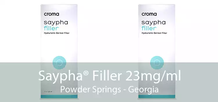 Saypha® Filler 23mg/ml Powder Springs - Georgia