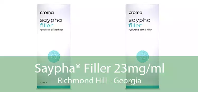 Saypha® Filler 23mg/ml Richmond Hill - Georgia