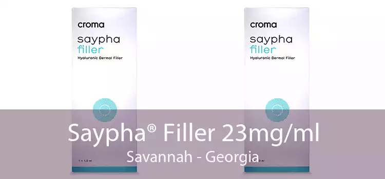 Saypha® Filler 23mg/ml Savannah - Georgia