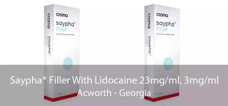 Saypha® Filler With Lidocaine 23mg/ml, 3mg/ml Acworth - Georgia