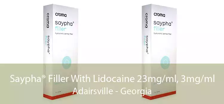 Saypha® Filler With Lidocaine 23mg/ml, 3mg/ml Adairsville - Georgia