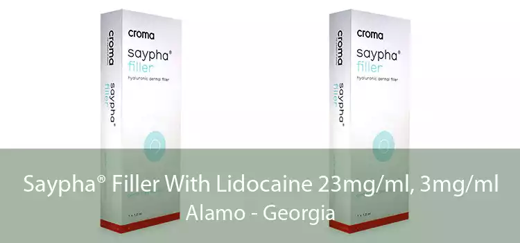 Saypha® Filler With Lidocaine 23mg/ml, 3mg/ml Alamo - Georgia