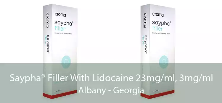 Saypha® Filler With Lidocaine 23mg/ml, 3mg/ml Albany - Georgia