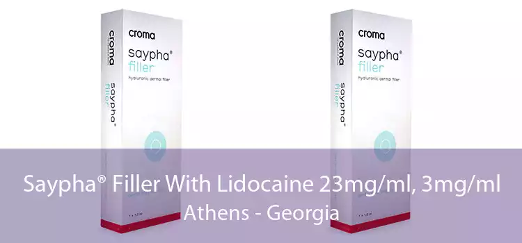 Saypha® Filler With Lidocaine 23mg/ml, 3mg/ml Athens - Georgia