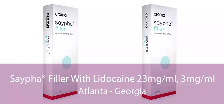 Saypha® Filler With Lidocaine 23mg/ml, 3mg/ml Atlanta - Georgia