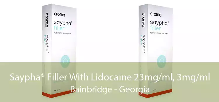 Saypha® Filler With Lidocaine 23mg/ml, 3mg/ml Bainbridge - Georgia