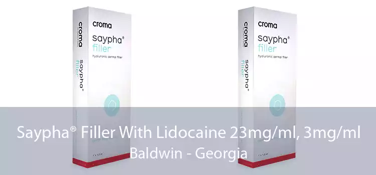 Saypha® Filler With Lidocaine 23mg/ml, 3mg/ml Baldwin - Georgia