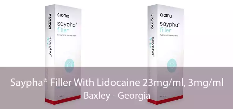 Saypha® Filler With Lidocaine 23mg/ml, 3mg/ml Baxley - Georgia