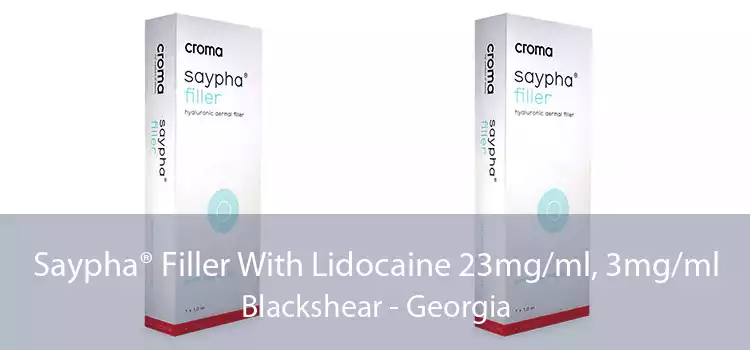 Saypha® Filler With Lidocaine 23mg/ml, 3mg/ml Blackshear - Georgia