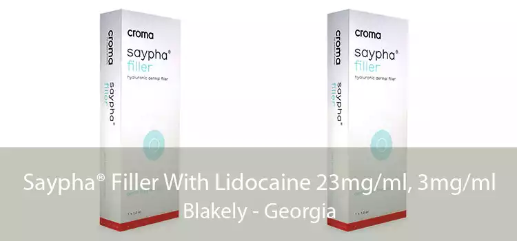 Saypha® Filler With Lidocaine 23mg/ml, 3mg/ml Blakely - Georgia