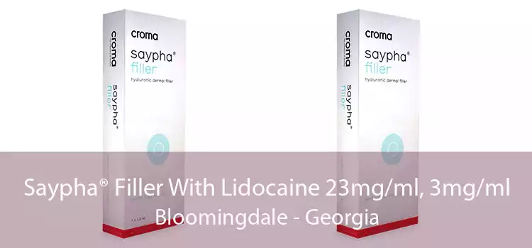 Saypha® Filler With Lidocaine 23mg/ml, 3mg/ml Bloomingdale - Georgia