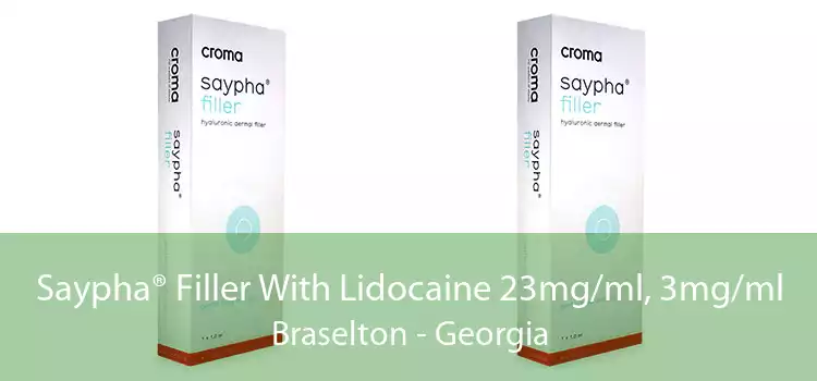 Saypha® Filler With Lidocaine 23mg/ml, 3mg/ml Braselton - Georgia