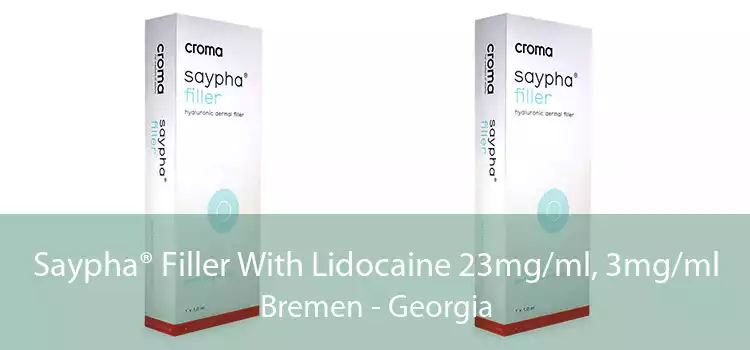 Saypha® Filler With Lidocaine 23mg/ml, 3mg/ml Bremen - Georgia
