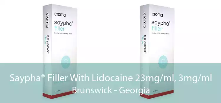 Saypha® Filler With Lidocaine 23mg/ml, 3mg/ml Brunswick - Georgia