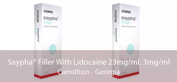 Saypha® Filler With Lidocaine 23mg/ml, 3mg/ml Carrollton - Georgia