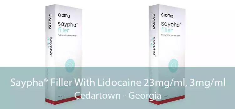 Saypha® Filler With Lidocaine 23mg/ml, 3mg/ml Cedartown - Georgia