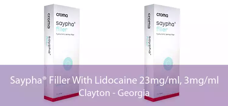 Saypha® Filler With Lidocaine 23mg/ml, 3mg/ml Clayton - Georgia