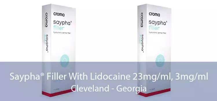Saypha® Filler With Lidocaine 23mg/ml, 3mg/ml Cleveland - Georgia
