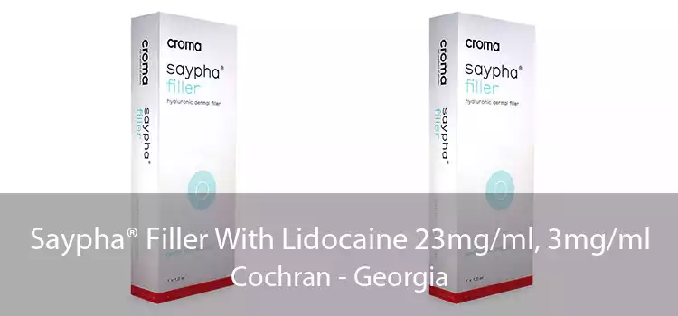 Saypha® Filler With Lidocaine 23mg/ml, 3mg/ml Cochran - Georgia