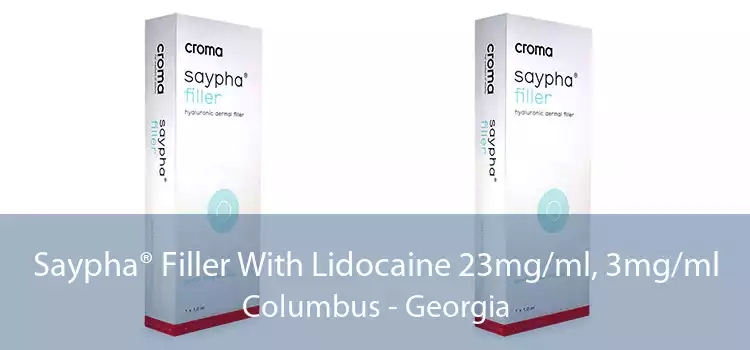 Saypha® Filler With Lidocaine 23mg/ml, 3mg/ml Columbus - Georgia