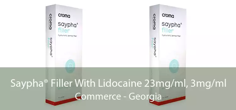 Saypha® Filler With Lidocaine 23mg/ml, 3mg/ml Commerce - Georgia