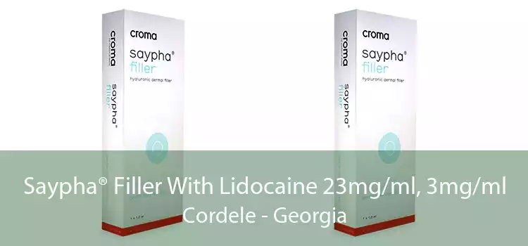 Saypha® Filler With Lidocaine 23mg/ml, 3mg/ml Cordele - Georgia