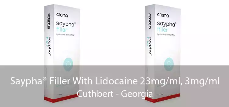 Saypha® Filler With Lidocaine 23mg/ml, 3mg/ml Cuthbert - Georgia