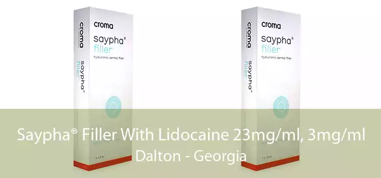 Saypha® Filler With Lidocaine 23mg/ml, 3mg/ml Dalton - Georgia
