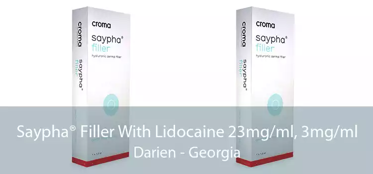 Saypha® Filler With Lidocaine 23mg/ml, 3mg/ml Darien - Georgia