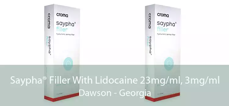 Saypha® Filler With Lidocaine 23mg/ml, 3mg/ml Dawson - Georgia