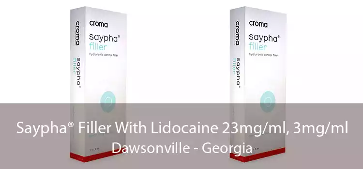 Saypha® Filler With Lidocaine 23mg/ml, 3mg/ml Dawsonville - Georgia