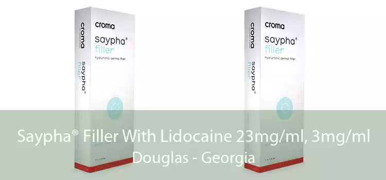 Saypha® Filler With Lidocaine 23mg/ml, 3mg/ml Douglas - Georgia
