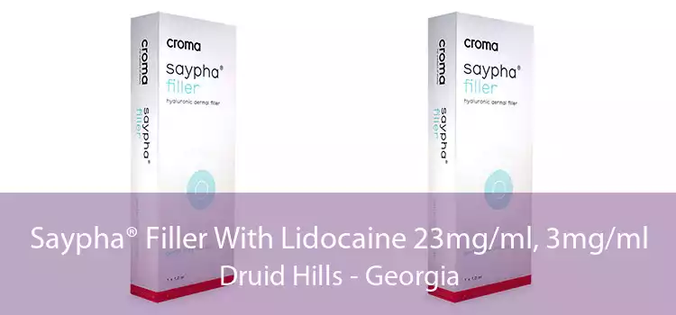 Saypha® Filler With Lidocaine 23mg/ml, 3mg/ml Druid Hills - Georgia