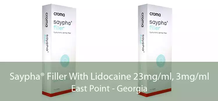 Saypha® Filler With Lidocaine 23mg/ml, 3mg/ml East Point - Georgia