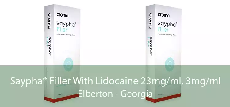 Saypha® Filler With Lidocaine 23mg/ml, 3mg/ml Elberton - Georgia