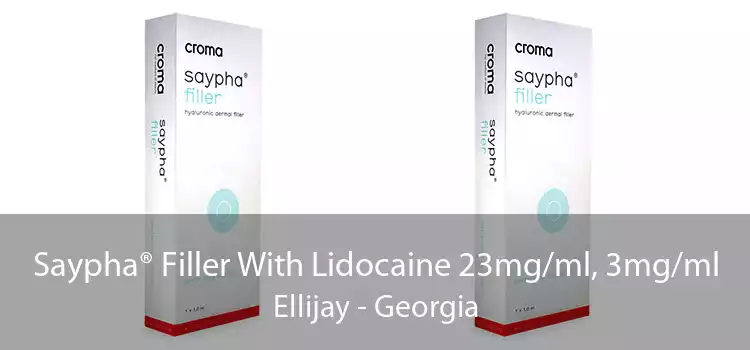 Saypha® Filler With Lidocaine 23mg/ml, 3mg/ml Ellijay - Georgia