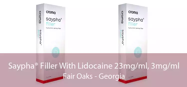 Saypha® Filler With Lidocaine 23mg/ml, 3mg/ml Fair Oaks - Georgia