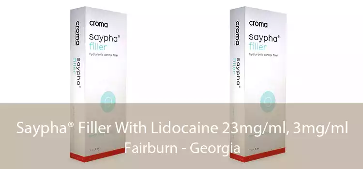 Saypha® Filler With Lidocaine 23mg/ml, 3mg/ml Fairburn - Georgia