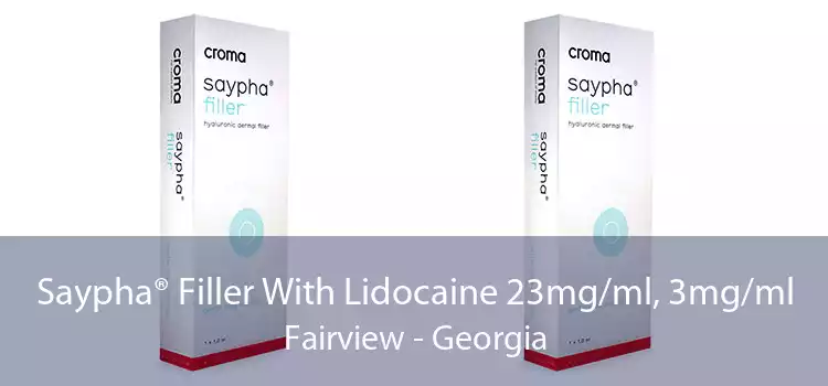 Saypha® Filler With Lidocaine 23mg/ml, 3mg/ml Fairview - Georgia