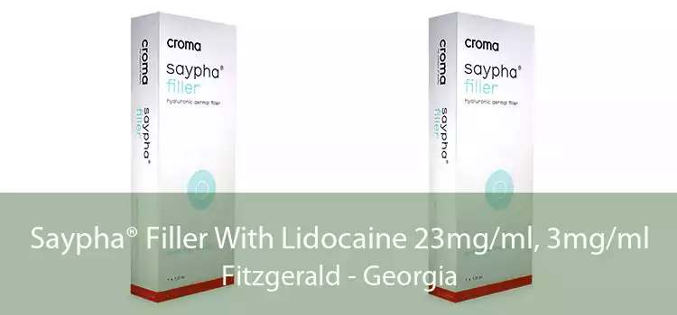 Saypha® Filler With Lidocaine 23mg/ml, 3mg/ml Fitzgerald - Georgia